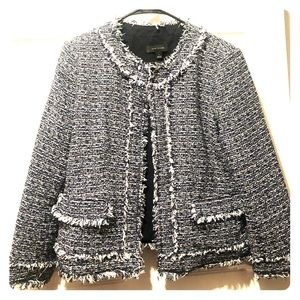 Blue and White Blazer
